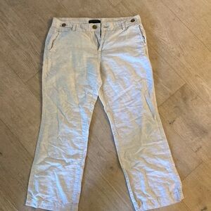 Banana Republic Linen Flowy Wide legged pants size 8 petite